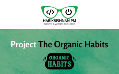Shopify Project The Organic Habits